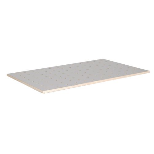 Produktbild für 120x80 cm, HPL Lochrasterplatte Ø20 mm