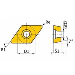 Produktbild für ISO DCMT11T304