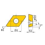 Produktbild für ISO DCMT070204