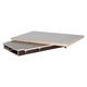 Produktbild für 120x80/160x120 cm, HPL Lochrasterplatte Ø20 mm, mit Schubkasten