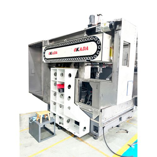 DoppelarmgreiferTrommelmagazin60 WerkzeugplätzeWerkzeugdurchmesser max. 78 mmWerkzeuglänge 300 mmWerkzeuggewicht max. 8 kgZeit-Werkzeugwechsel Span zu Span 3 Sekunden