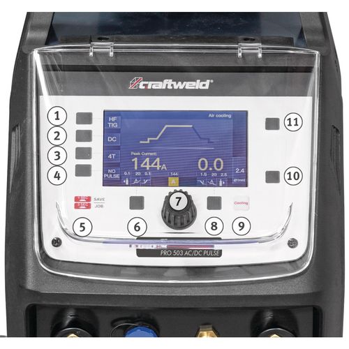Produktbild für CRAFT-TIG PRO 503 AC/DC PULSE