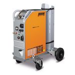 Abbildung zeigt MEGA.ARC S 300 W mit Fahrwagen Profi und Bedienfeld mit Abdeckung unten