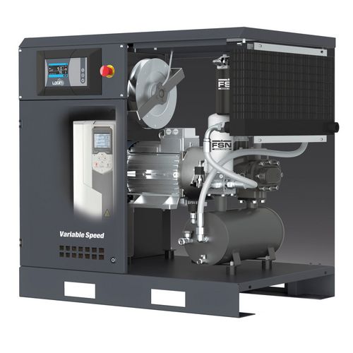 <ul><li>Drehzahlgeregelte Modelle mit modernster Invertertechnik</li><li>Geräuscharmer Radiallüfter</li><li>Öl- Luftkombinierter Wärmetauscher</li></ul>