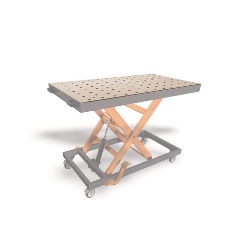 Produktbild für 1200 x 800 x 18 mm / Bohrung-Ø 20 mm