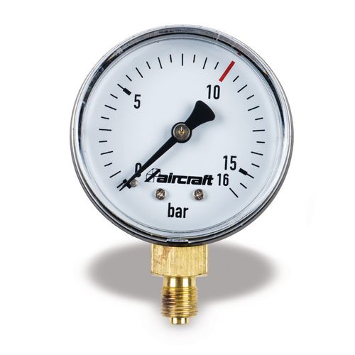 Produktbild für Ø 50mm, G1/8" seitlich, 10 bar