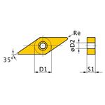 Produktbild für ISO VNMG160408