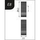 Produktbild für Typ E8, Ø 62 x 26 x 22 mm